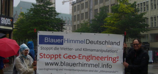 G20-Demonstration in Hamburg – Blauer Himmel Deutschland war dabei!